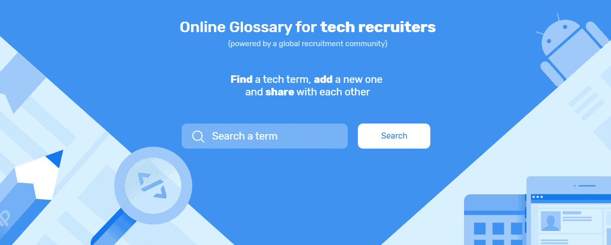 Онлайн глоссарий для IT рекрутеров